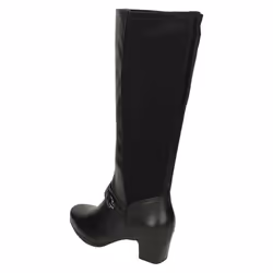 Ladies Clarks High Leg Boots Rosalyn Clara - E Fit - UK 3, Black