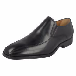 Mens Clarks Formal Shoes Gilman Slip - G Fit - UK 7.5, Black