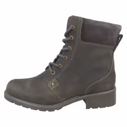 Ladies Clarks Ankle Boots Orinoco Spice - Grey, UK 3