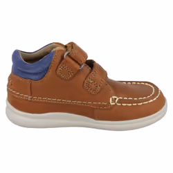 ) Boys First Shoes By Clarks Ankle Boots Cloud Tuktu - H Fit - UK 4 Infant, Tan (Brown