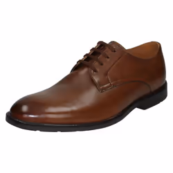 Mens Clarks Gore-Tex Lace Up Shoes Ronnie Walk GTX - G Fit - Tan, UK 10.5
