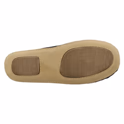 ) Ladies Clarks Moccassin Style Slippers Cozily Comfy - D Fit - UK 3, Navy (Blue