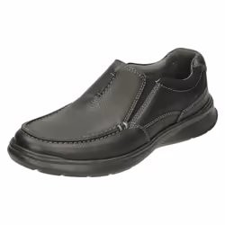 Mens Clarks Casual Shoes Cotrell Free - G Fit - UK 7.5, Black