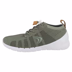 ) Childrens Boys Girls Clarks Casual Trainers Sprint Aero - G Fit - UK 13 Child, Khaki (Green