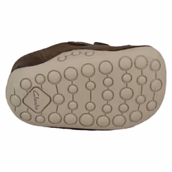 Boys Clarks Casual Pre-Walkers Tiny Trail - G Fit - UK 2 Infant, Brown