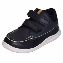 Unisex Childrens Clarks Ankle Boots Cloud Tuktu 19 - H Fit - Navy, UK 5.5 Infant