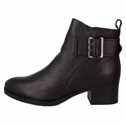 Ladies Clarks Ankle Boots Mila Sky - D Fit - Black, UK 5