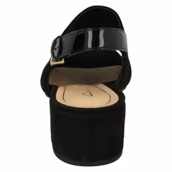 Ladies Clarks Slingback Heeled Sandals Orabella Ivy - D Fit - UK 4.5, Black