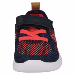 ) Childrens Unisex Clarks Lightweight Trainers Ath Flux - G Fit - UK 4.5 Infant, Navy/Raspberry (Pink