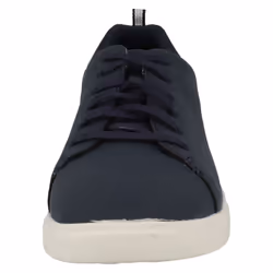 ) Mens Clarks Casual Trainers Step Verve Lo - G Fit - UK 7, Navy (Blue