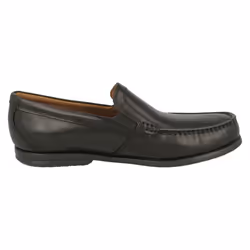 Mens Clarks Slip On Formal Loafers Un Gala Free - G Fit - UK 7.5, Black