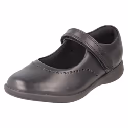 Girls Clarks Formal/School Shoes Etch Craft - E Fit - Black, UK 13.5 Child