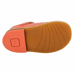 ) Girls Clarks Casual Shoes Yarn Jump - H Fit - UK 5 Infant, Coral (Pink