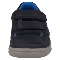 ) Boys Clarks Casual Shoes Tolby Buzz - F Fit - UK 12 Child, Navy (Blue