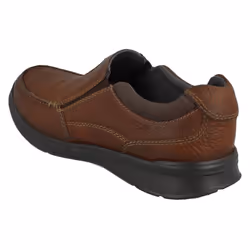 Mens Clarks Casual Shoes Cotrell Free - H Fit - Tobacco, UK 7.5