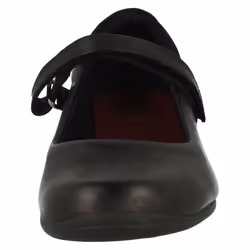 Girls Clarks Hook & Loop School Shoes Jamie Star - G Fit - UK 7.5 Infant, Black