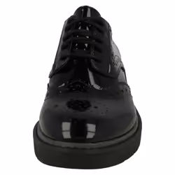 Ladies Clarks Lace Up Casual Shoes Alexa Darcy - D Fit - UK 3, Black