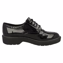 Ladies Clarks Lace Up Casual Shoes Alexa Darcy - D Fit - UK 3, Black