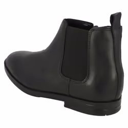 Boys Clarks Smart Boots Rufus Trail - G Fit - UK 3 Child, Black