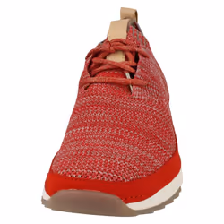 Mens Clarks Casual Lace Up Trainers Tri Native - G Fit - UK 7, Red