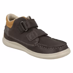 Boys First Shoes By Clarks Ankle Boots Cloud Tuktu - G Fit - UK 7.5 Infant, Grey