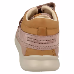 ) Girls Clarks Casual Ankle Boots Cloud Tuktu - H Fit - UK 4.5 Infant, Pink Combi (Pink