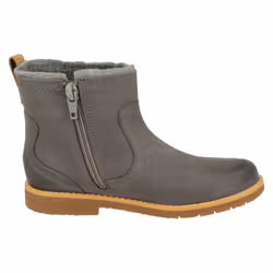 Girls Clarks Stylish Ankle Boots Comet Frost - G Fit - UK 4 Infant, Grey