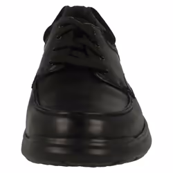 Mens Clarks Casual Shoes Cotrell Edge - G Fit - Black, UK 13