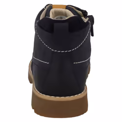 ) Boys Clarks Casual Boots Comet Moon - F Fit - UK 11 Child, Navy (Blue