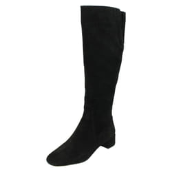 Ladies Clarks Knee High Boots Orabella Ava - D Fit - UK 3.5, Black