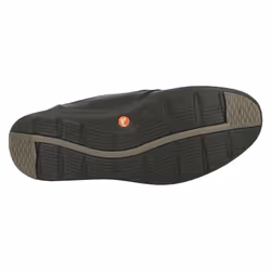 Mens Clarks Hook & Loop Formal Moccasins Un Abode Strap - Black, UK 12