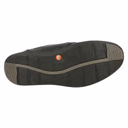 Mens Clarks Hook & Loop Formal Moccasins Un Abode Strap - H Fit - UK 7.5, Black