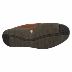 Mens Clarks Hook & Loop Formal Moccasins Un Abode Strap - Tan, UK 8