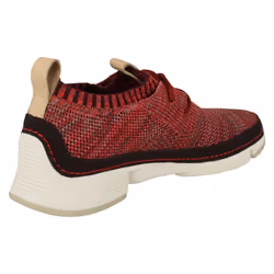 Ladies Clarks Sports Trainers Tri Native - D Fit - UK 3, Red