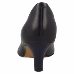 Ladies Clarks Pointed Toe Court Shoes Linvale Jerica - Navy, UK 7.5