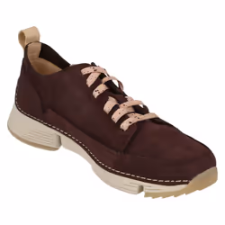 ) Ladies Clarks Casual Trainers Tri Spark - D Fit - UK 6.5, Aubergine (Purple