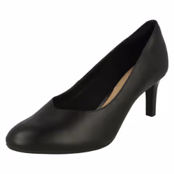 Ladies Clarks Elegant Court Shoes Dancer Nolin - D Fit - UK 4, Black