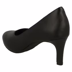 Ladies Clarks Elegant Court Shoes Dancer Nolin - D Fit - UK 4, Black