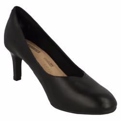 Ladies Clarks Elegant Court Shoes Dancer Nolin - D Fit - UK 4.5, Black