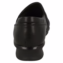 Ladies Clarks Wedge Heel Shoes Hope Roxanne - D Fit - Black, UK 7.5