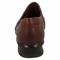 Ladies Clarks Wedge Heel Shoes Hope Roxanne - E Fit - Burgundy, UK 4
