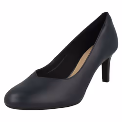 ) Ladies Clarks Elegant Court Shoes Dancer Nolin - D Fit - UK 6, Navy (Blue