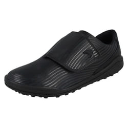 Boys Clarks Washable Trainers Circuit Swift - F Fit - Black, UK 10.5 Child