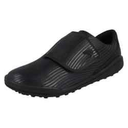 Boys Clarks Washable Trainers Circuit Swift - F Fit - Black, UK 11.5 Child