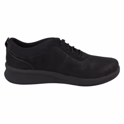 Ladies Clarks Cloud Steppers Slip On Mule Shoes Sillian Free - E Fit - Black, UK 4.5