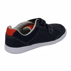 Boys Clarks Casual Shoes Emery Sky - G Fit - Navy, UK 4 Infant - Additional view 4