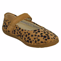 Girls Clarks Mary Jane Styled Shoes Skylark Tap - G Fit - Animal Print, UK 7 Infant