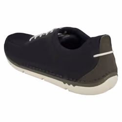 ) Mens Clarks Casual Lace Up Trainers Step Maro Sol - G Fit - UK 6, Navy (Blue
