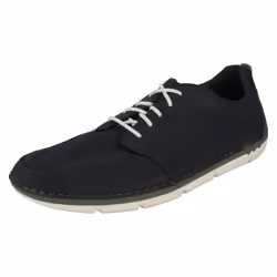 ) Mens Clarks Casual Lace Up Trainers Step Maro Sol - G Fit - UK 9, Navy (Blue