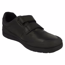 Boys Clarks Smart School Shoes Rock Play - E Fit - UK 7 Infant, Black